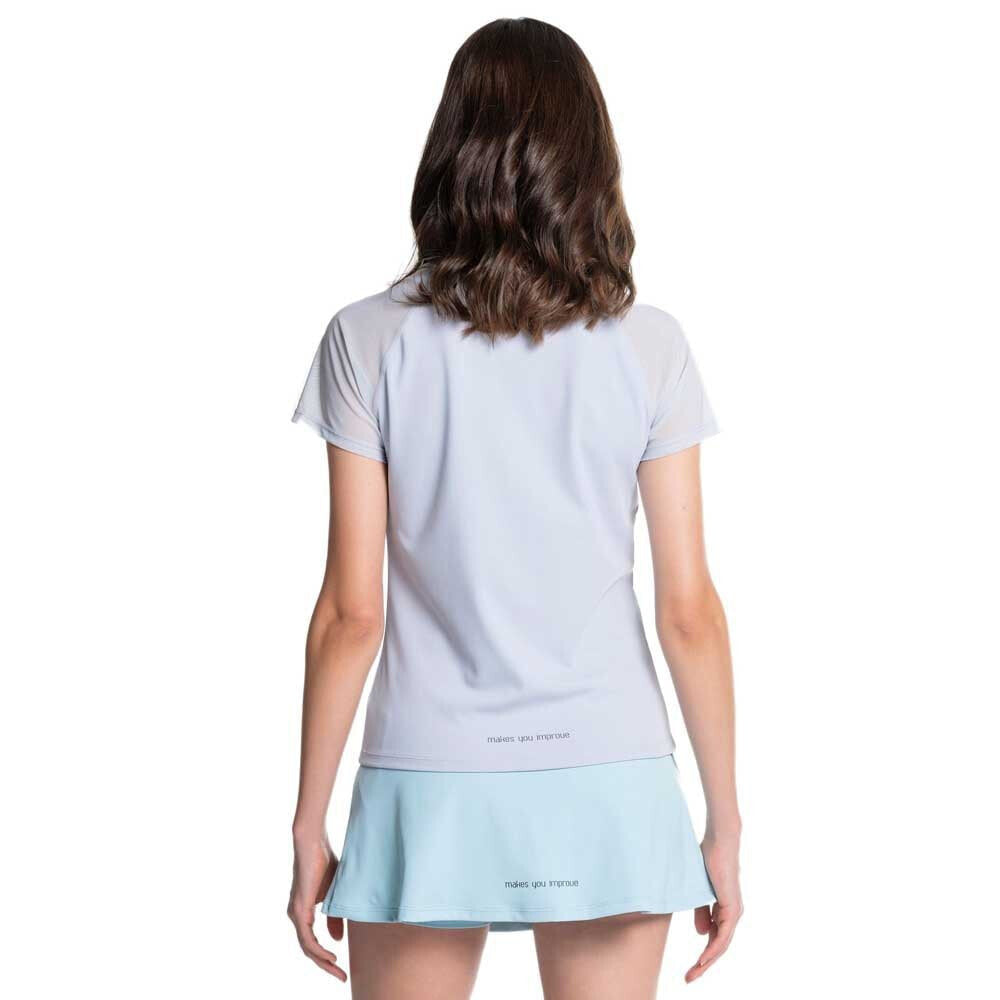 Padel T-shirt for girls NOX PRO TOP Tank Grey Dawn (size XS)